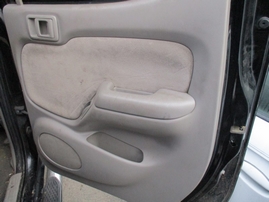 2001 TOYOTA TACOMA PRERUNNER DOUBLE CAB BLACK 2.7L AT 2WD Z16149